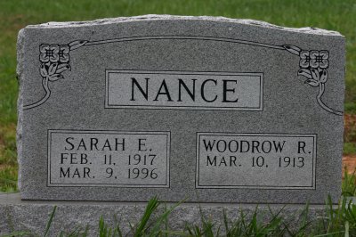 Woody's n Sarah's Gravestone